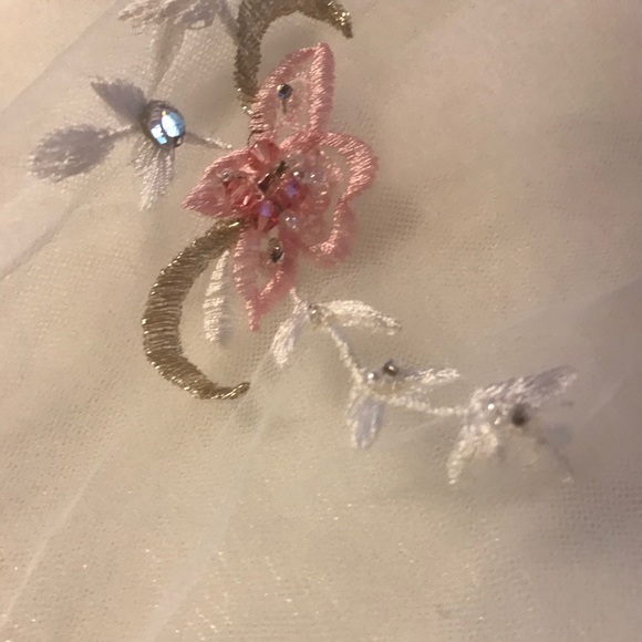 pink/white off-shoulder quinceanera ball dress - Picture 11 of 16